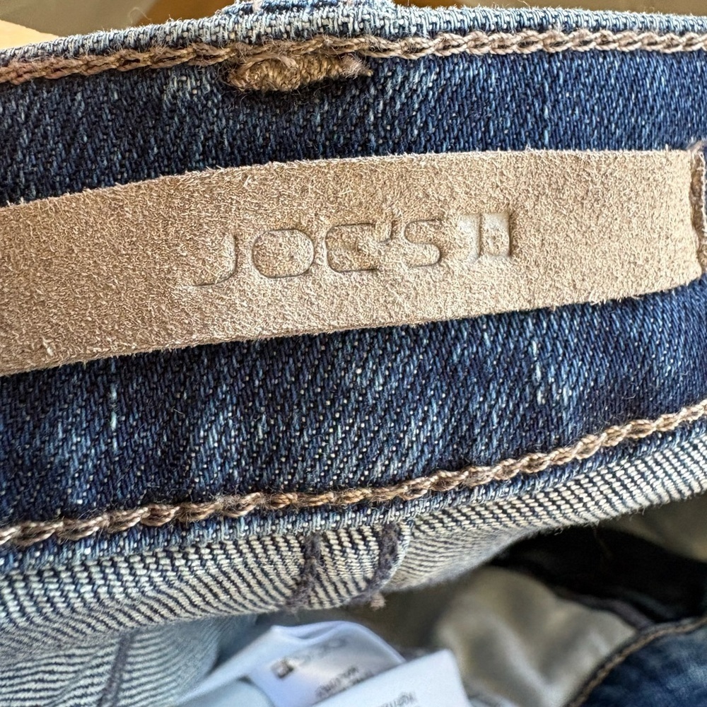 Joe's Jeans The Molly high rise Dark Blue Flare Denim Sz 26 cotton blend - Picture 9 of 12